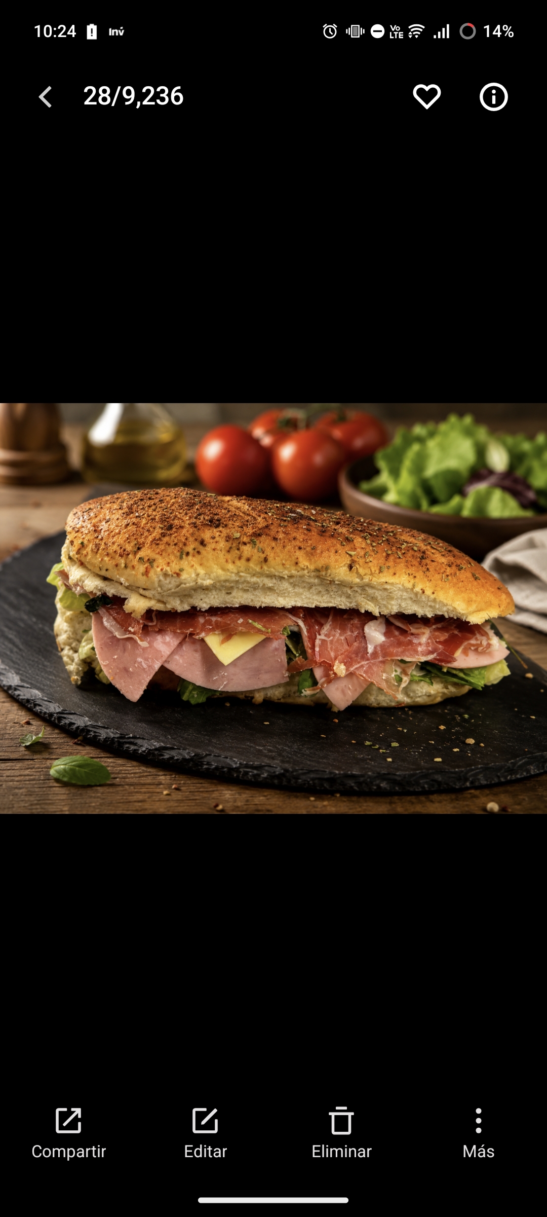 Baguette de Serrano
